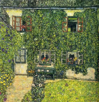 Gustavo Klimt Painting - La Casa de Guardaboschi Gustav Klimt